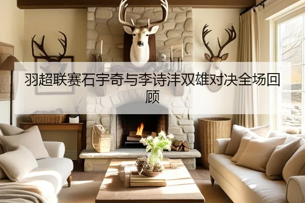 羽超联赛石宇奇与李诗沣双雄对决全场回顾